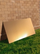 Навес для автомобиля из сотового поликарбоната Novattro